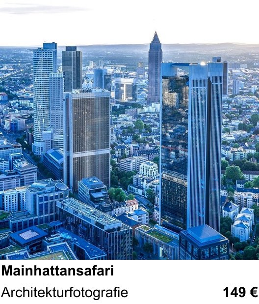 Intensiver Foto-Workshop über Mainhattansafari: Architekturfotografie