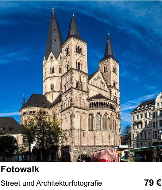 Kamera-Fotokurs in Bonn: Urbaner Fotowalk