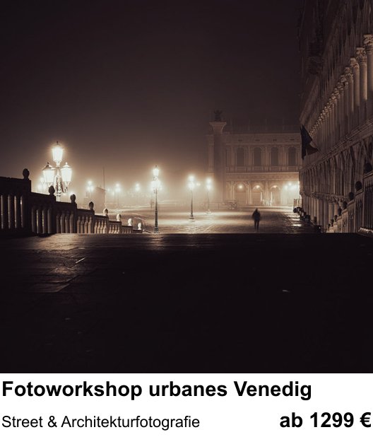 Intensiver Foto-Workshop über Fotoworkshop urbanes Venedig: Street & Architekturfotografie