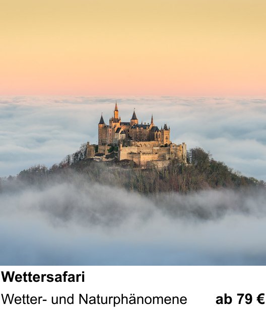 Intensiver Foto-Workshop über Wettersafari: Wetter- und Naturphänomene
